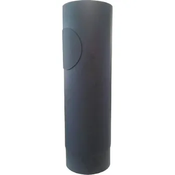 Kouřovod Roura kouřová s čis. otvorem 200 mm/50 cm, silnostěnné 1,5 mm, černá MA654509
