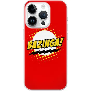 Pouzdro na mobilní telefon Odolné silikonové pouzdro iSaprio - Bazinga 01 - iPhone 15 Pro