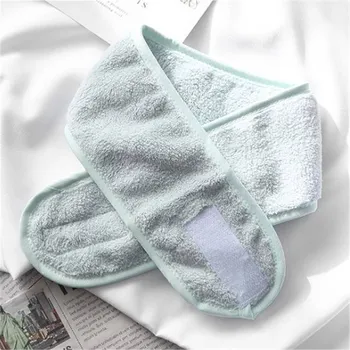 Čelenka Nastavitelná kosmetická čelenka - Mátově zelená