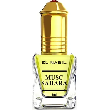 Unisex parfém MUSC SAHARA - pánský parfémový olej El Nabil - roll-on 5 ml