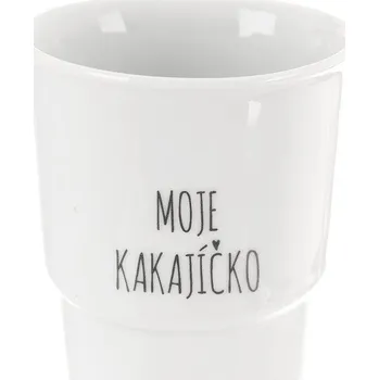 Hrnek bez ucha Moje kakajíčko 0,35 l