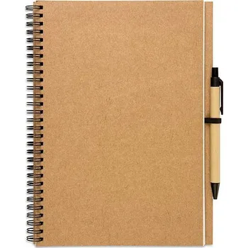 Blok Recyklovatelný poznámkový blok, béžová