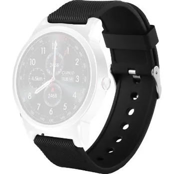 Řemínek na hodinky Řemínek pro Carneo Prime Platinum černý