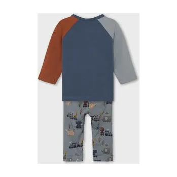 NAME IT Sada halenka a kalhoty 13215282 Tmavomodrá Regular Fit 74