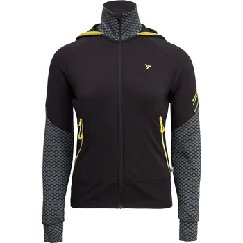 cyklistický dres Relax Dámská mikina Silvini Artica Black/cloud Černá XL