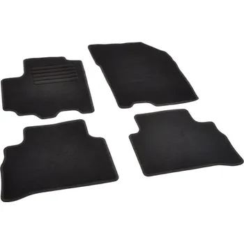 autokoberec Autokoberce textilní přesné černé / černé obšití - Suzuki Vitara IV (Typ LY) (2015-2023) 5-sedadel