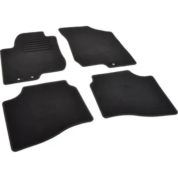 autokoberec Autokoberce textilní přesné černé / černé obšití - Hyundai i30 I CW (Typ FD) (2007-2012) 5-sedadel