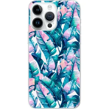 Pouzdro na mobilní telefon Odolné silikonové pouzdro iSaprio - Palm Leaves 03 - iPhone 15 Pro Max