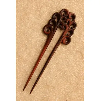 Ozdoba do vlasů Jehlice dřevěná "Stromka"