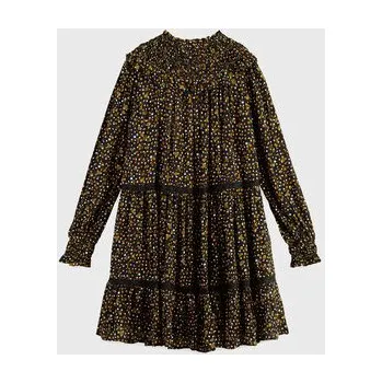 Dámské šaty Scotch & Soda Každodenní šaty 168914 Černá Regular Fit M