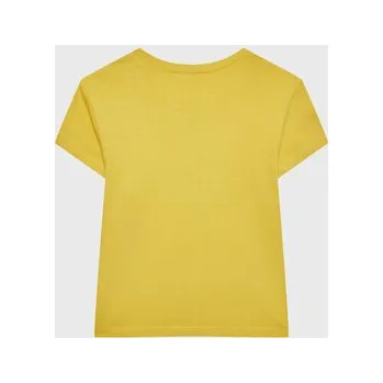 Pánská móda United Colors Of Benetton T-Shirt 3096G107O Žlutá Regular Fit 116