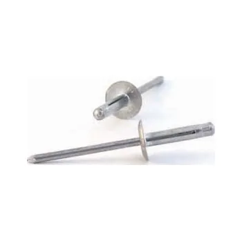 Nýt BRALO Trhací nýt ROZPĚRNÝ TREBOL velká hlava hliník/hliník Varianta: NÝT ROZP. Ø 4,0 x 18,8 VH 12mm AL/AL