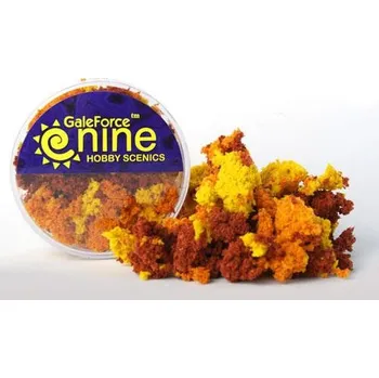 Příslušenství k deskovým hrám Gale Force Nine Hobby Round - Autumn 3 color Clump Foliage Mix (podzimní listí)