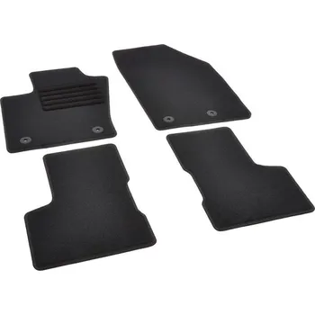 autokoberec Autokoberce textilní přesné černé / černé obšití - Jeep Renegade (Typ BU) 4Xe (2022-2023) 5-sedadel