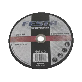 Řezný kotouč Kotouč řezný 125x1x22,2 mm kov