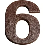 Domovní číslo popisné 6 plast 10 cm…