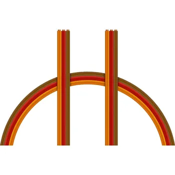 RC vybavení Kabel třížilový plochý tenký JR 0.14mm2 (PVC)