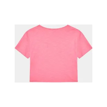 Dámské tričko United Colors Of Benetton T-Shirt 3LHAC10BV Růžová Regular Fit 160