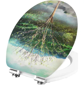 Conmetall Meister GmbH Sedátko WC Hologram 4 sezóny, MDF Art of Acryl, soft-close