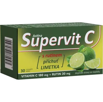 Astina Pharm Supervit C s rutinem limetka 30 tbl.