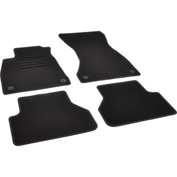 autokoberec Autokoberce textilní přesné černé / černé obšití - Audi A5 (Typ F5) Coupe (2016-2023) 5-sedadel