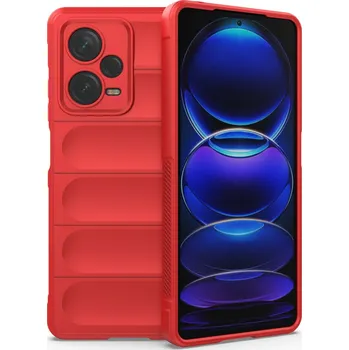 Beweare Magic Shield flexibilní Armor kryt na Xiaomi Redmi Note 12 Pro Plus - červený