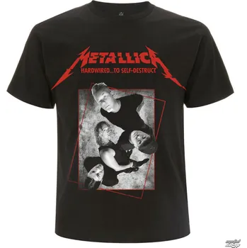 Oblečení a móda Tričko metal pánské Metallica - Hardwired Band Concrete - ROCK OFF - METTS18MB - M