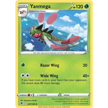 Karetní hra Pokémon TCG Yanmega 007/189