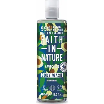 Sprchový gel Faith in Nature přírodní sprchový gel s avokádovým olejem, 400ml