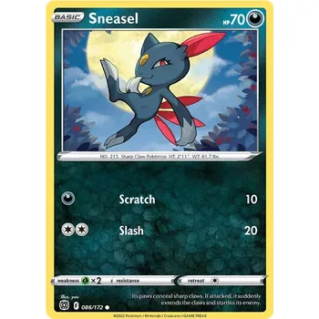 Karetní hra Pokémon TCG Sneasel 086/172