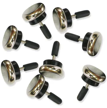 Nábytkové kování DOMINO Nábytkový kluzák kovový Ø24 (8 ks.)