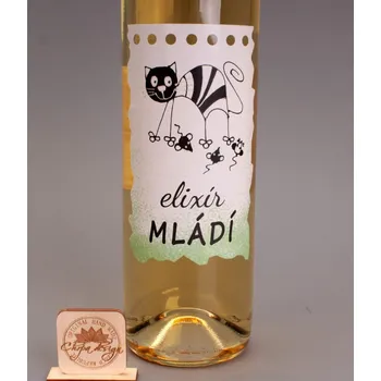 Víno Víno s etiketou - Elixír mládí víno: Chardonnay - polosuché