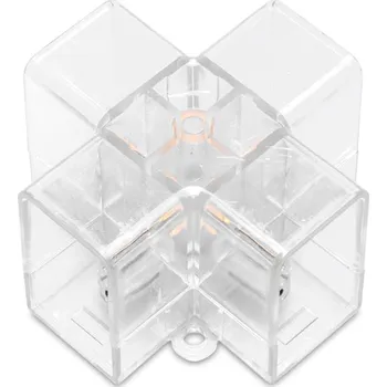 LED osvětlení ASC Spojka modulového svítidla, tvar: čtyřcestná 90° tvar X