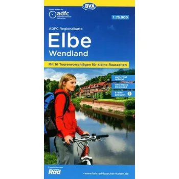 ADFC Regionalkarte Elbe Wendland mit Tourenvorschlägen, 1:75.000, reiß- und wetterfest, GPS-Tracks Download, E-Bike geeignet - Allgemeiner Deutscher Fahrrad-Club e.V. (ADFC)