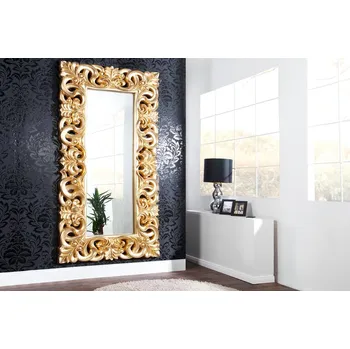Zrcadlo Zrcadlo Veneto zlaté Antik 180cm