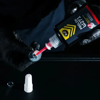 Průmyslové lepidlo K2 (Poland) | K2 PROLOK WT-71 - 50 ml - fixátor šroubových spojů vysoké pevnosti (červený). WT71