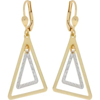 Náušnice Visací náušnice trojúhelníkové