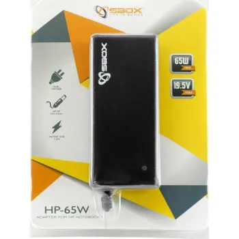 Adaptér k notebooku Sbox HP-65W 19.5V-65W