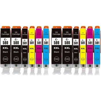 Počítač BIG PACK 2X CANON PGI-580 XXL + CLI-581 XXL CMYK + 2X PGI-580 XXL BK ZDARMA