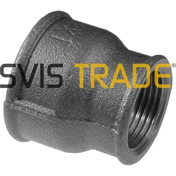 Fitinka ČERNÝ NÁTRUBEK REDUKOVANÝ 6/4" X 1/2" 240 FF