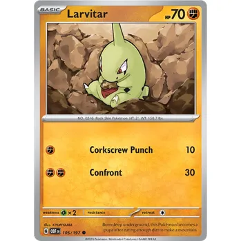 Karetní hra Pokémon TCG Larvitar 105/197