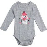 Kojenecké body VENERE KRÁLÍČEK šedé Velikost: 74