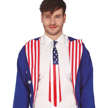 Karnevalový doplněk Guirca Kravata - USA