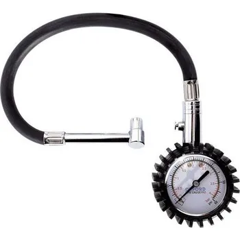 Nářadí na motocykly Pneuměřič Tyre Gauge Pro analogový, OXFORD (0-60psi)
