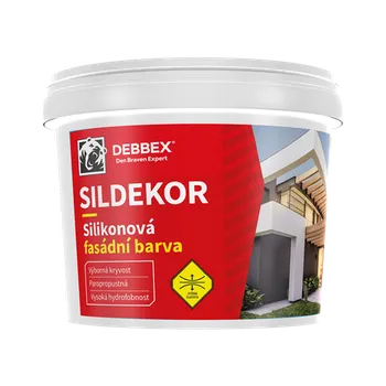 Fasádní barva Den Braven Debbex Sildekor fasádní barva 10 l bílá