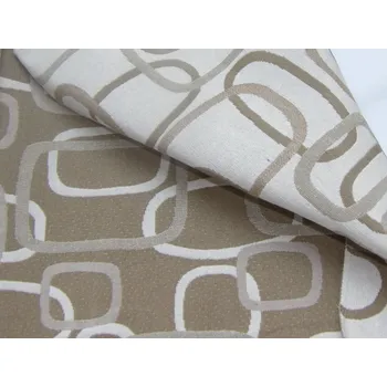 Mirtex Žakárová tkanina MERCURY 360/04 Béžová/písková Doubleface šíře 280cm Velkoobchod Ceník: VELKOOBCHOD: po celých rolích, bez odvíjení