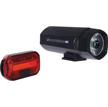 Sada světel na kolo BRIGHT TORCH, OXFORD (LED, světelný tok 40/5 lm)