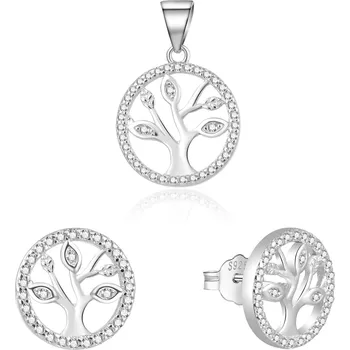 Šperk Beneto Slušivá souprava šperků strom života AGSET235L (přívěsek, náušnice) + 2 měsíce na vrácení zboží