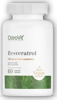 Přírodní produkt Ostrovit Resveratrol Vege 60 cps.