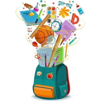 Jedlá dekorace na dort Caketools Jedlý papír "Škola volá 1" A4